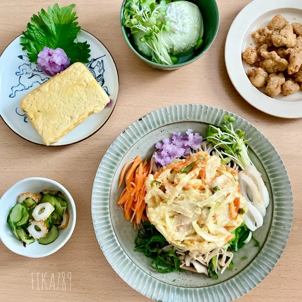 麺が見えない かき揚げそば|FIKA789さん