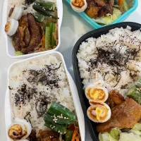 スーパーで味付けされてる肉最強弁当|niさん