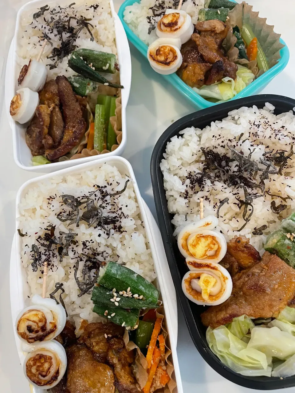 Snapdishの料理写真:スーパーで味付けされてる肉最強弁当|niさん