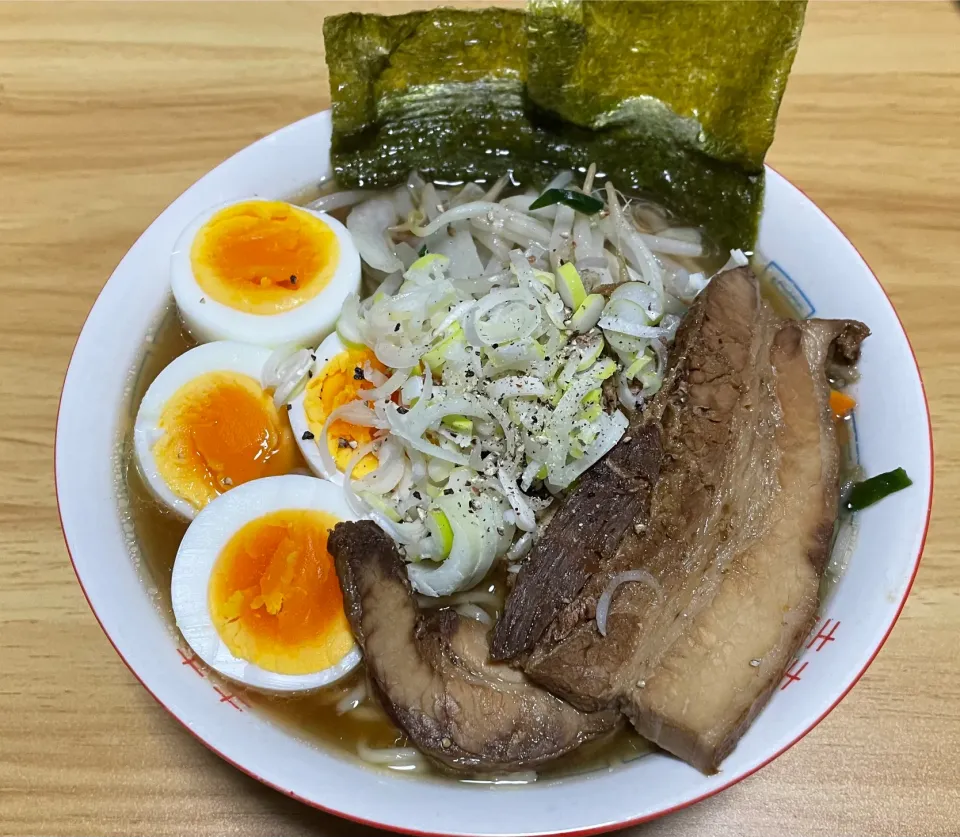 味噌ラーメン|料理好きなじいさまさん