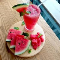 fresh watermelon juice|Fari Dhaさん