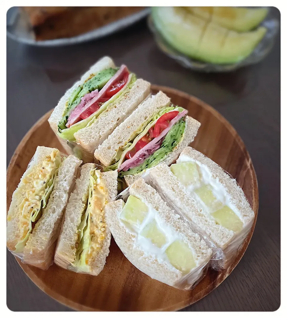 Snapdishの料理写真:朝ごパン🥪|yucca@さん