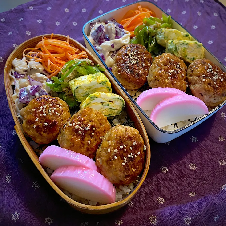 Snapdishの料理写真:つくね弁当|たつや先生さん