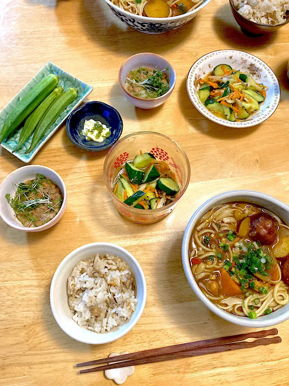 全粒粉稲庭カレーうどん♡|さくたえさん