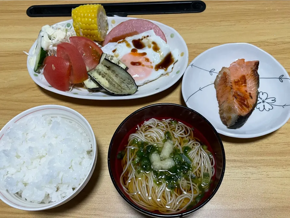 本日の朝ごはん|料理好きなじいさまさん