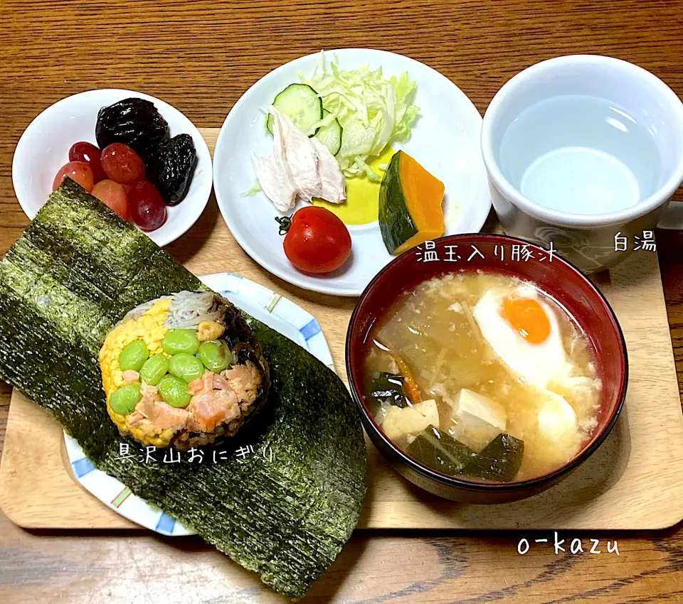 Snapdishの料理写真:朝ごはん|o-kazuさん