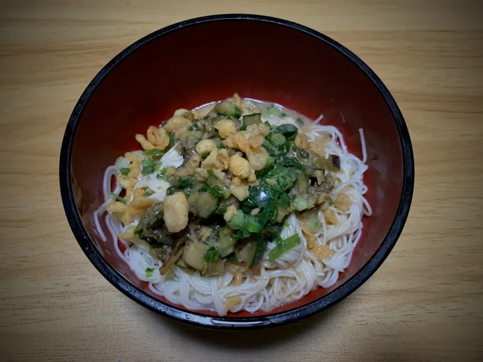 そうめんに山形のだし|料理好きなじいさまさん