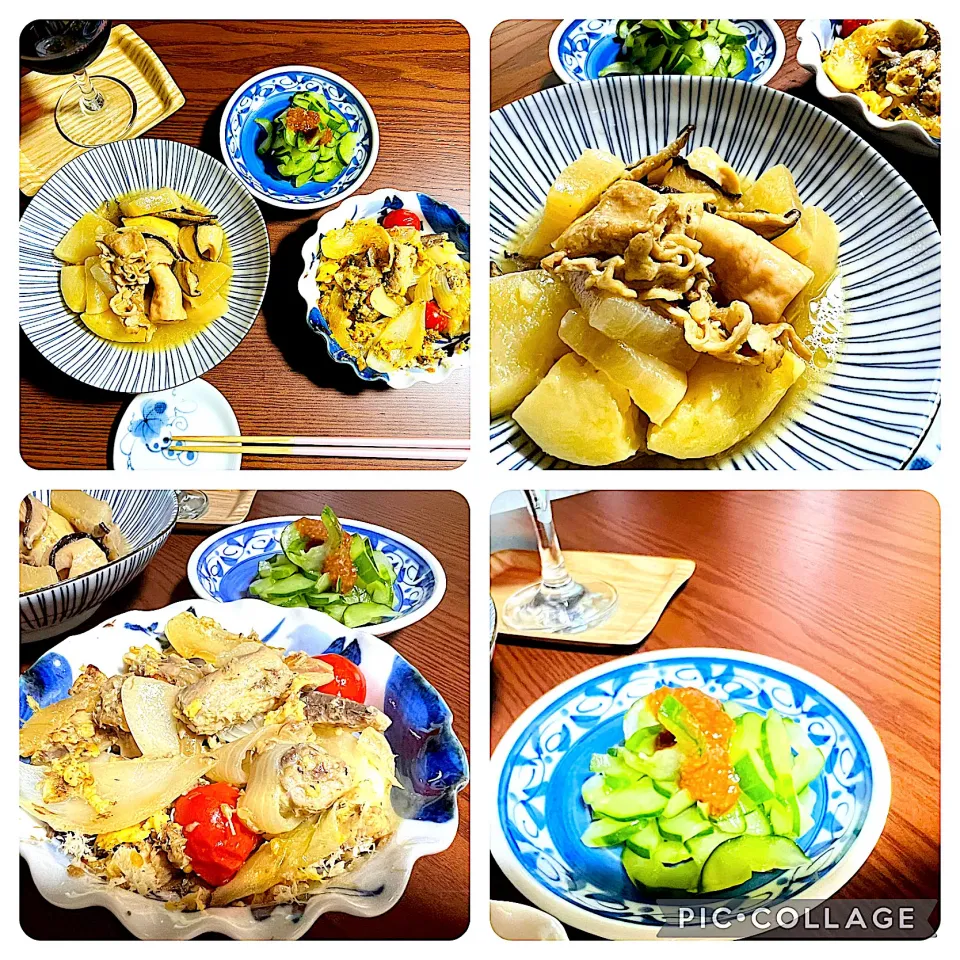 Snapdishの料理写真:本日の晩酌メニュー|emiさん