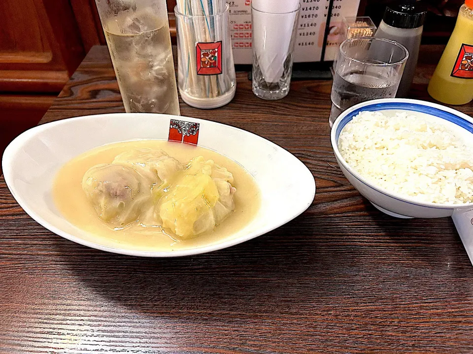 ロールキャベツシチュー2貫とご飯|山内博之さん