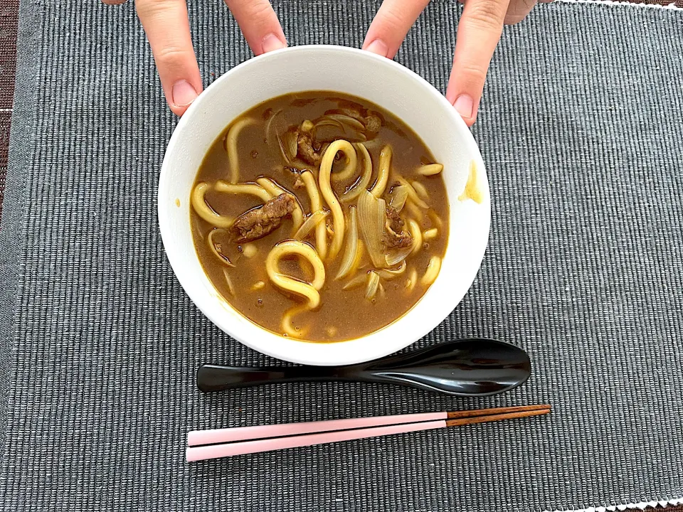 Snapdishの料理写真:またカレーうどん|きなこさん