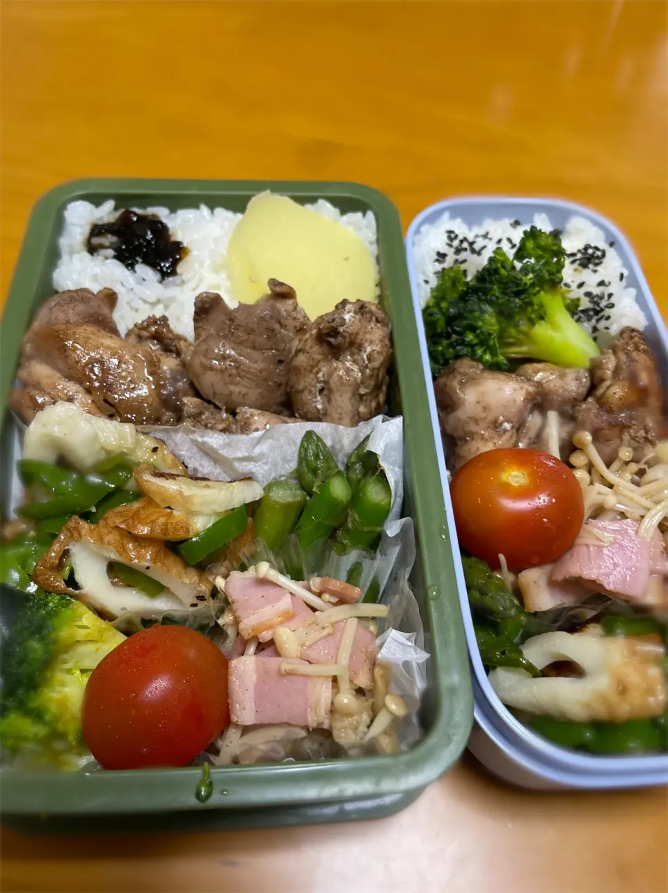 長男と旦那のお弁当|るるり9635さん