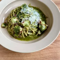 大葉ジェノベーゼとタコのパスタ|hさん