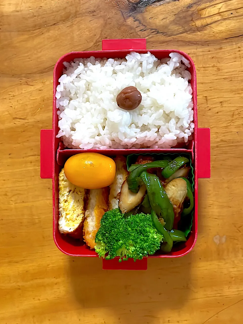 ピーマンとちくわ甘辛炒め弁当|ももちゃんのママさん