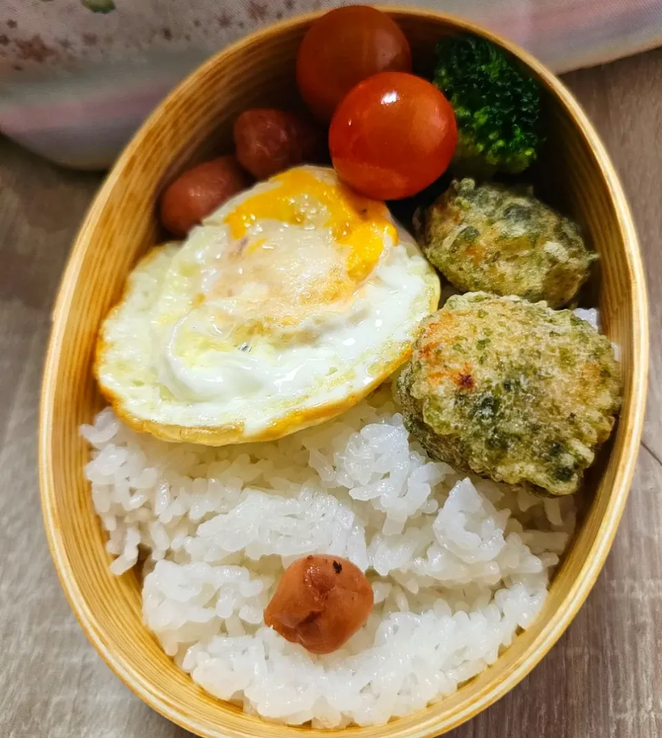 Snapdishの料理写真:2024年7月16日磯辺焼き弁当。|Miiさん