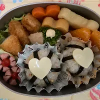 幼稚園年少　はるちゃんへのお弁当3|あやとらぽちさん