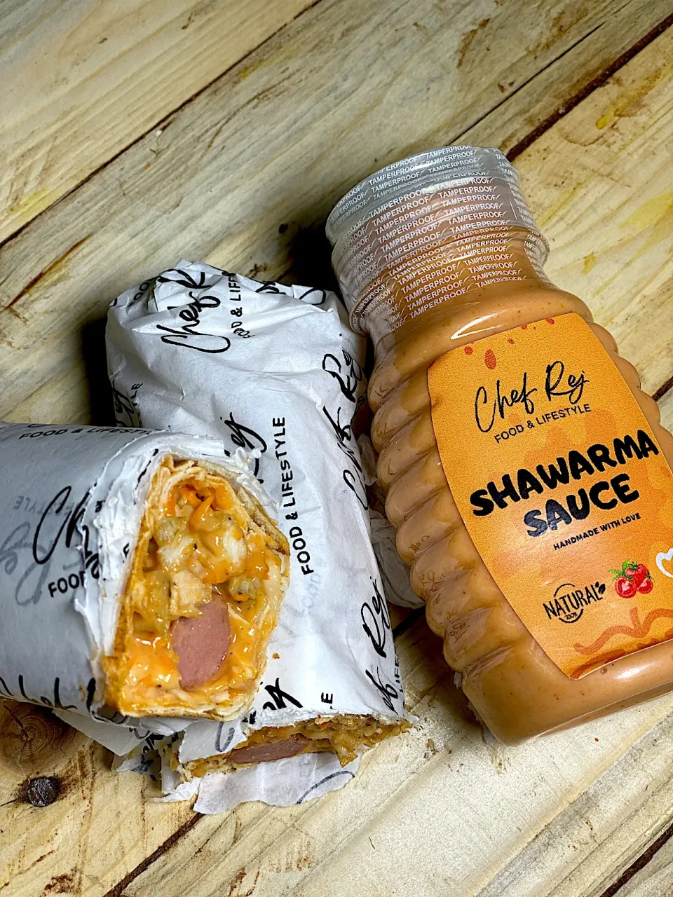 Chef Rej Shawarma Sauce Available For $10/1 Piece shipping available worldwide. |chef.rejさん