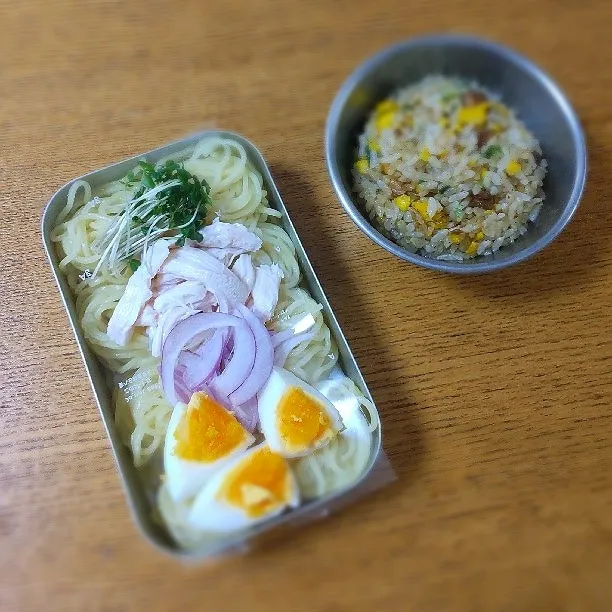 7月17日お弁当
チャーハン
レモンラーメン
ササミ・卵・紫玉ねぎ・ブロッコリースプラウト|シロクマさん