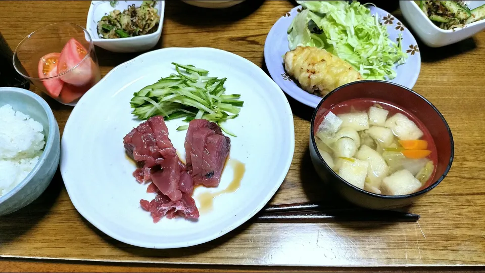 カツオのお刺身定食|えぃみぃさん