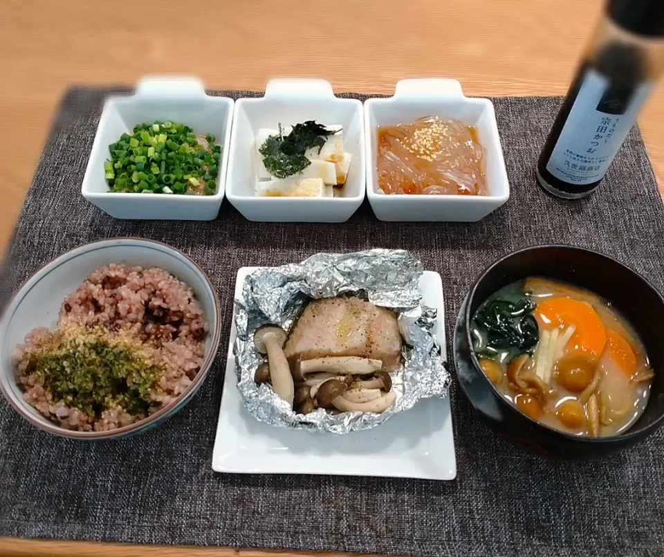 Snapdishの料理写真:自分の朝兼昼ごはん|みりさん