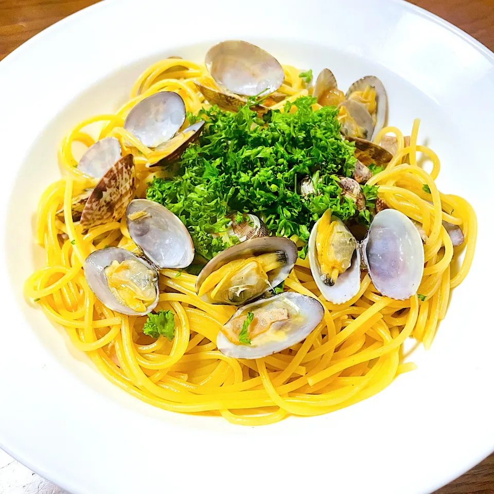 spaghetti alle vongole in bianco|Akira Sugiharaさん