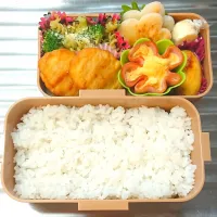 Snapdishの料理写真:ナゲット弁当|8YUKKO8さん