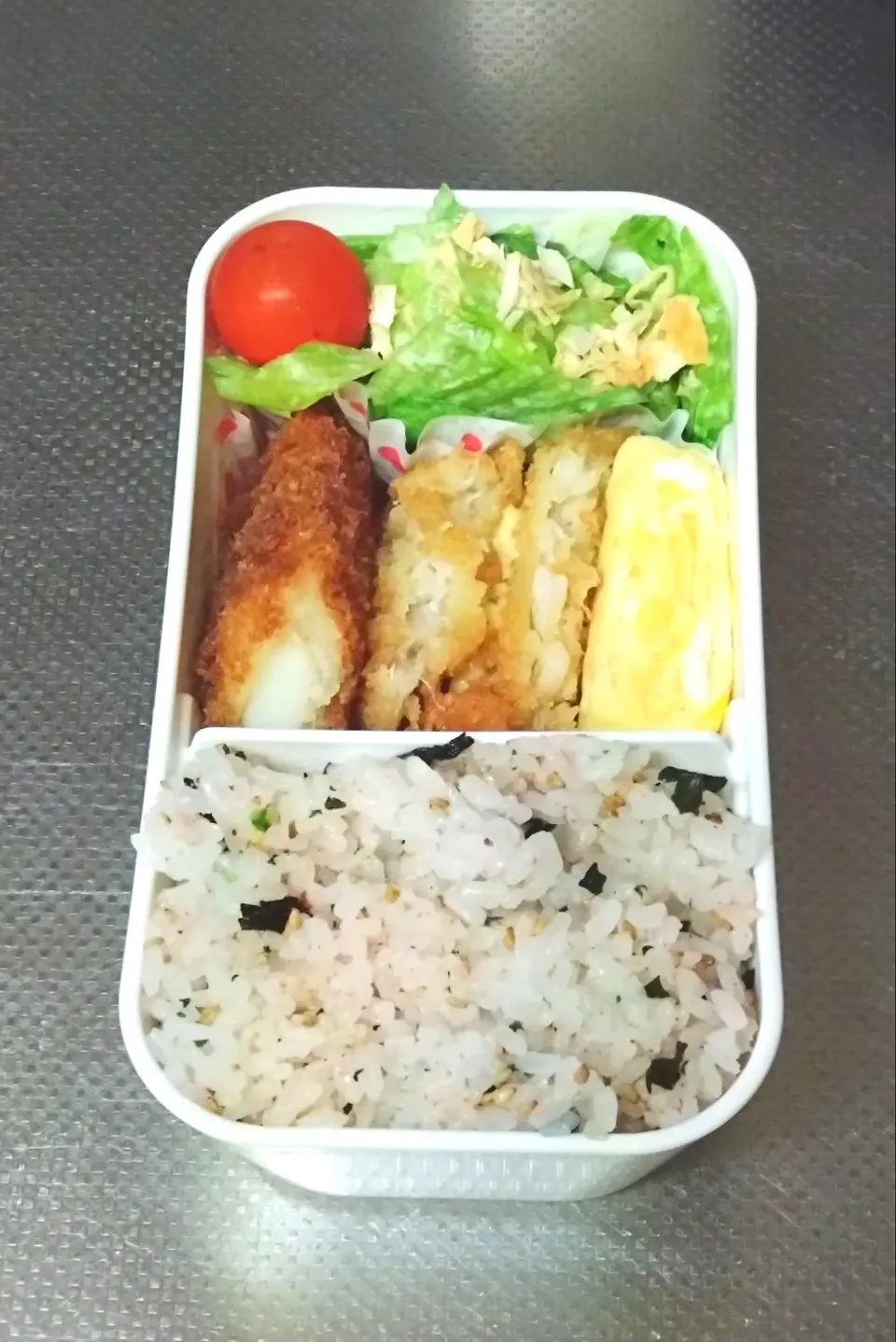 白身魚&イカフライ弁当|黒川克博さん