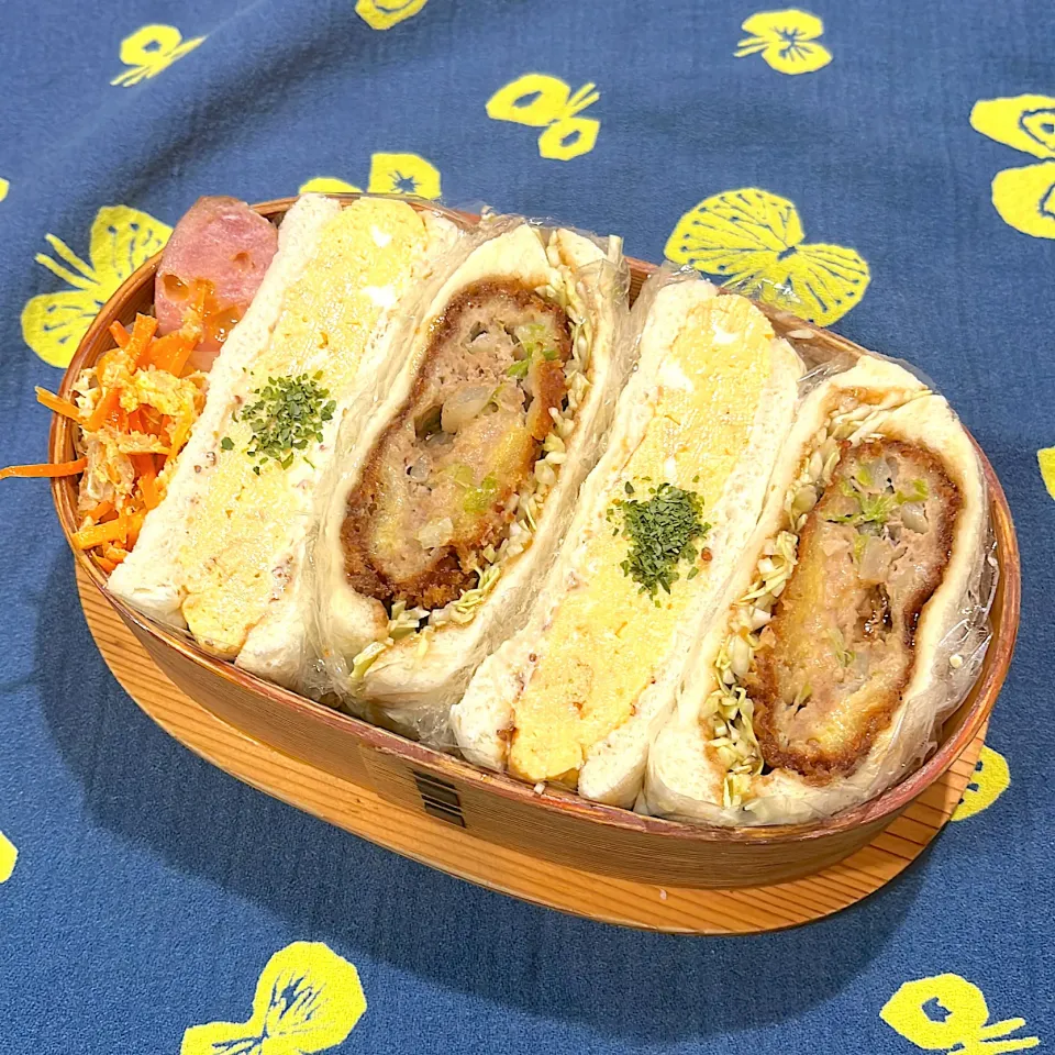 サンドイッチ弁当|のんさん