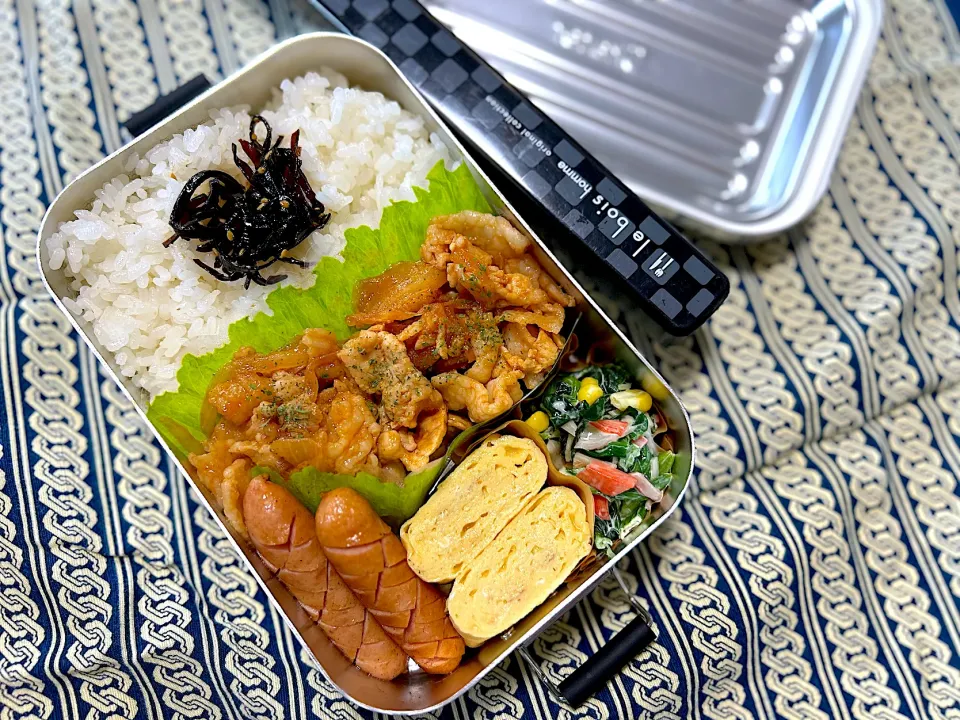 Snapdishの料理写真:ポークケチャップ弁当|ゆりえさん