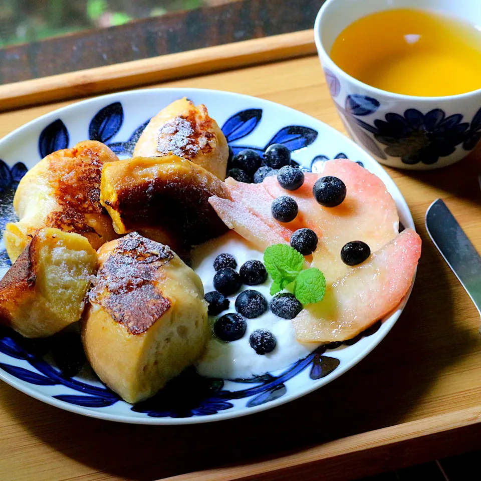 ベーグル🥯フレンチトースト|tamiさん