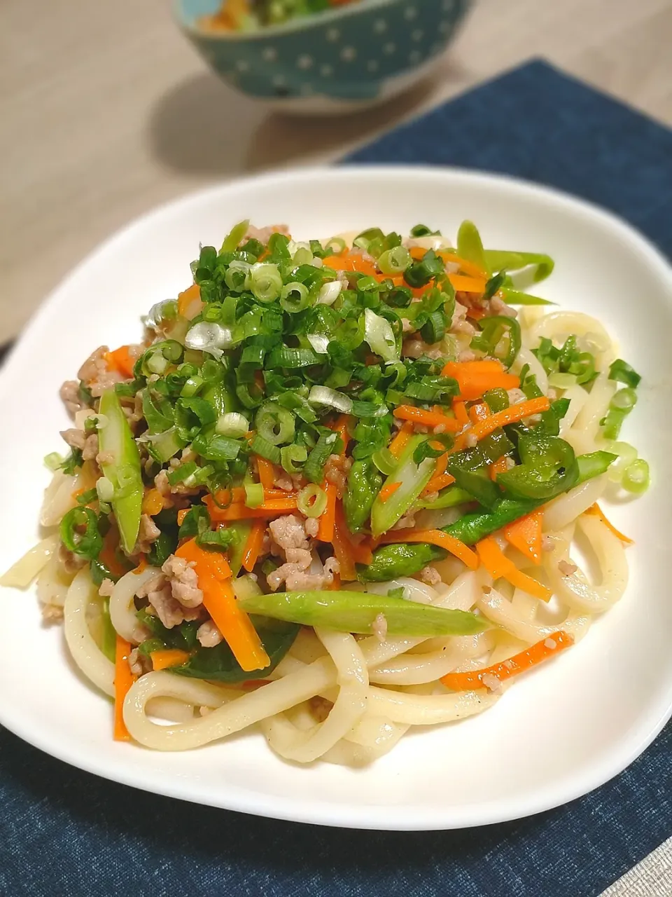 ねぎ塩焼きうどん|わーちゃんさん