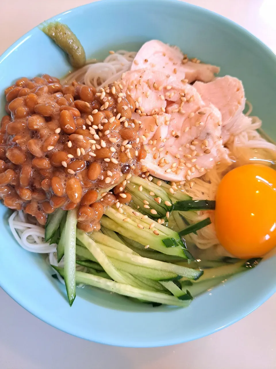 ネバトロ冷やし素麺|nikotan.syさん