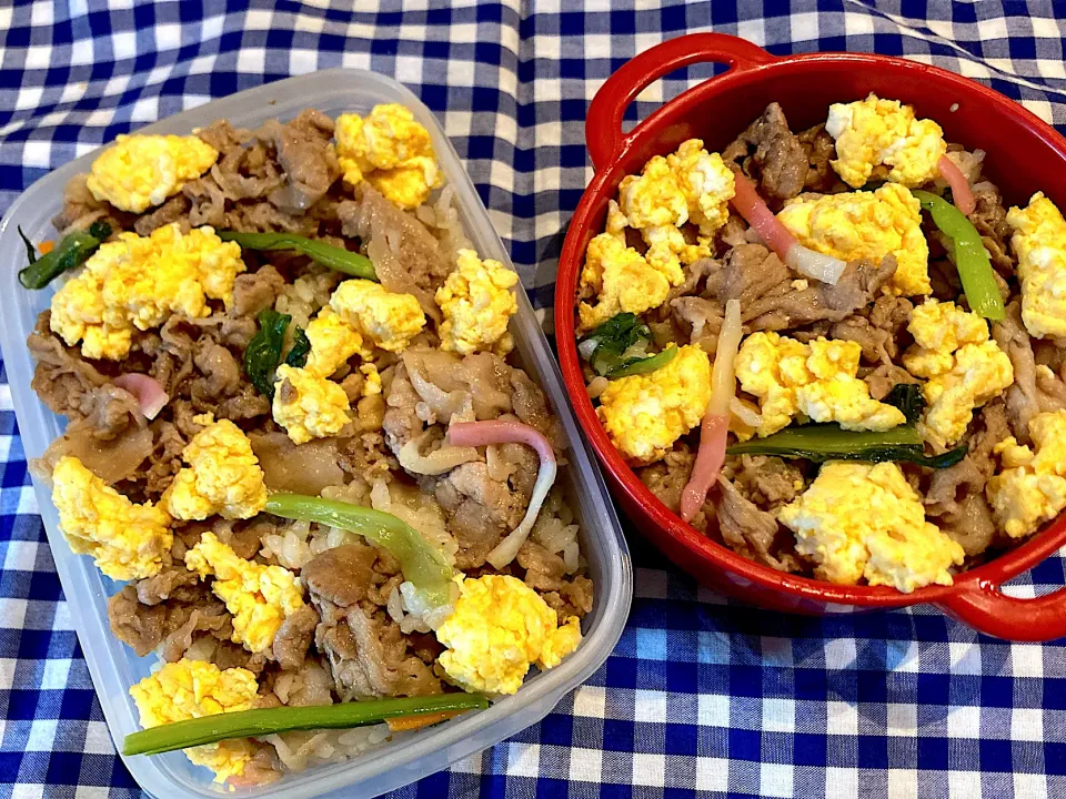 Snapdishの料理写真:中学and高校男子お弁当🍱|チーズさん