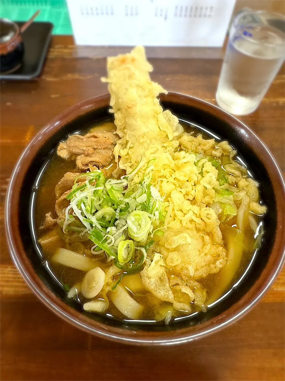 Snapdishの料理写真:肉うどん＋ちくわ天@彩花|morimi32さん