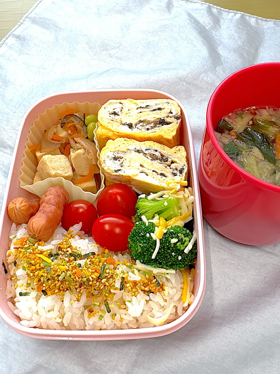 ひじき入り卵焼き弁当|ゆっきーさん