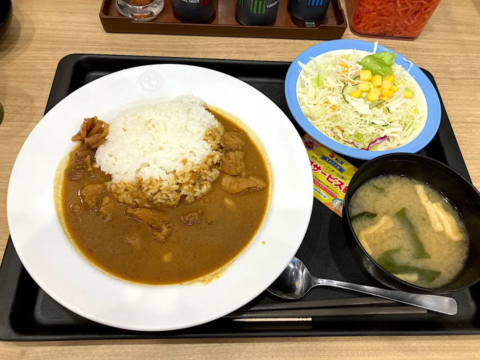 キチンカレーランチセット|しのぶさん