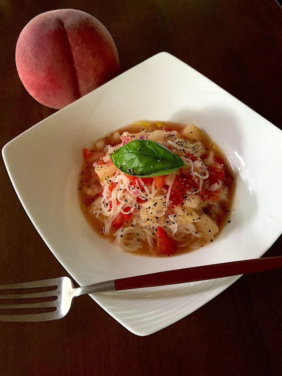 桃そうめん|satoeさん