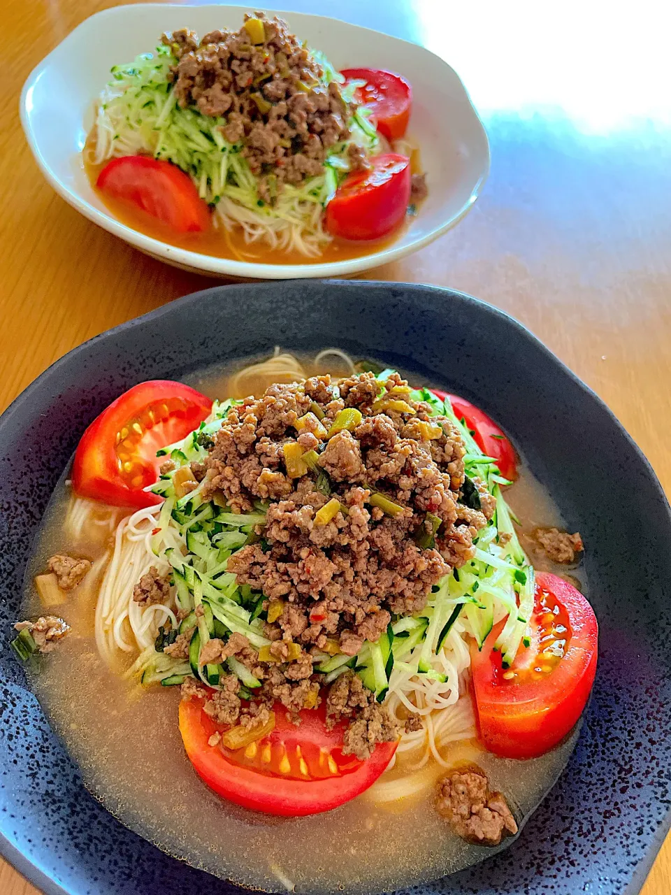 冷やし担々麺風そうめん|Mikaさん