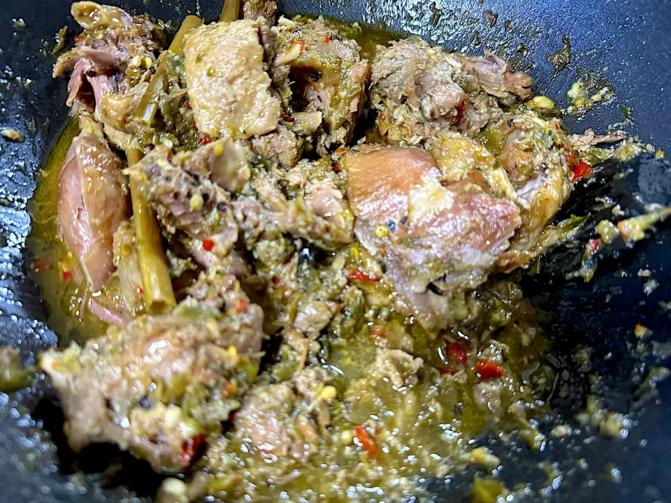 Bebek cabe ijo|yeni kartikasariさん