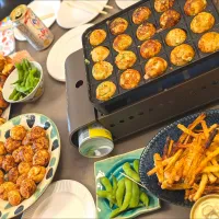 ツヤツヤのたこ焼きと鈴カステラ|Sanjiさん