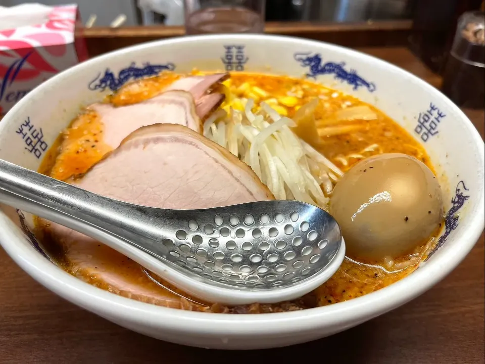 一番ラーメン味噌(オロチョン小辛)|しあるさん