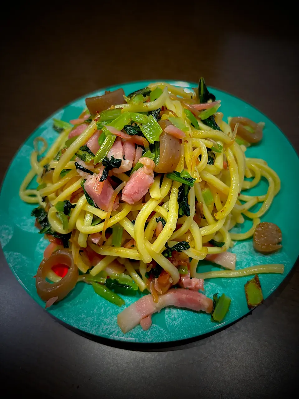 ベーコンと蒟蒻の塩焼きそば|ch＊K*∀o(^^*)♪さん