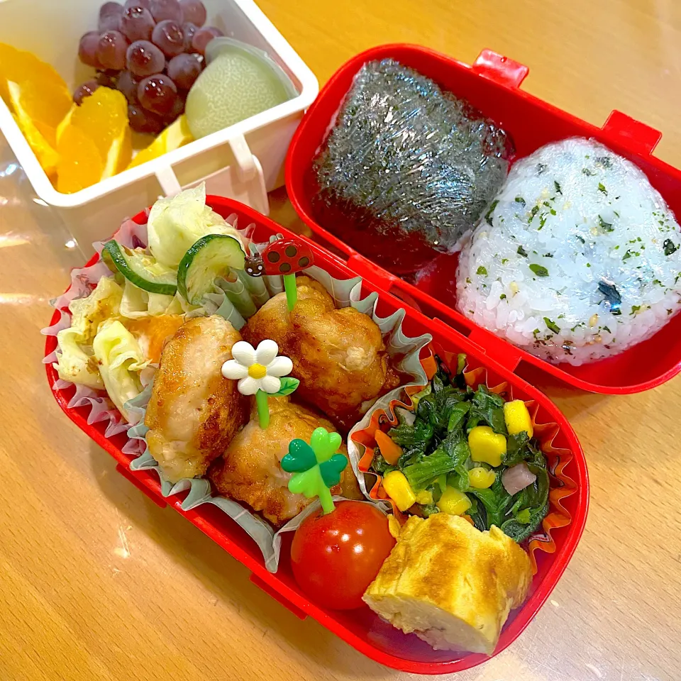 😋昨日の学童弁当🍙|moyukitaさん