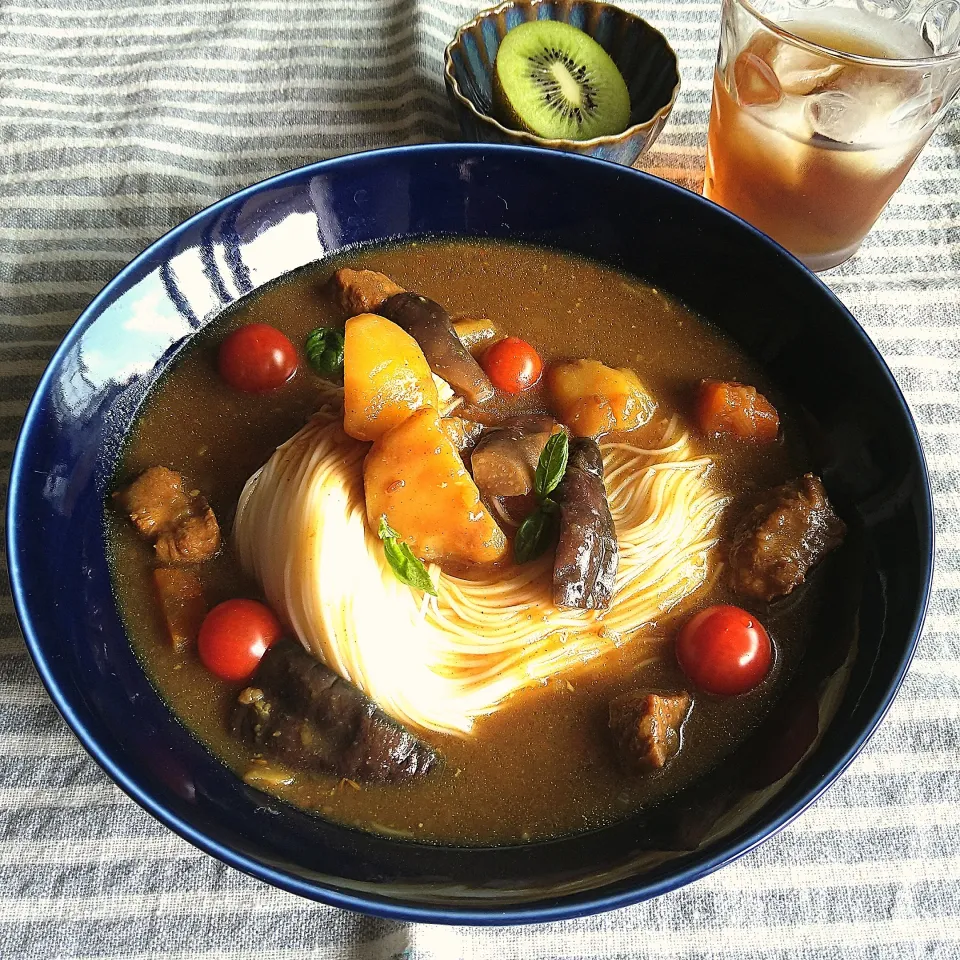 カレー素麺|とまと🍅さん