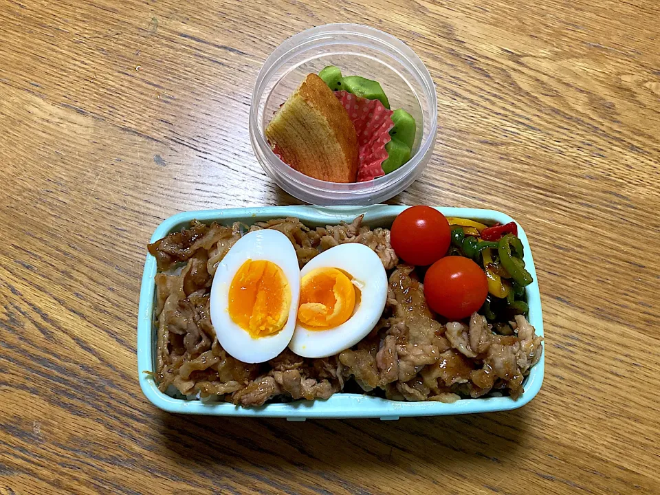 7/19 豚丼弁当|ゆさん