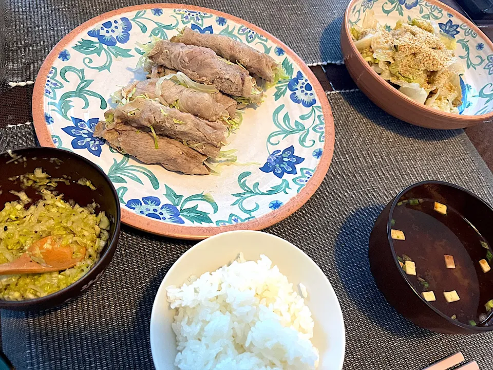 火不使用のヘルシー夕飯|きなこさん