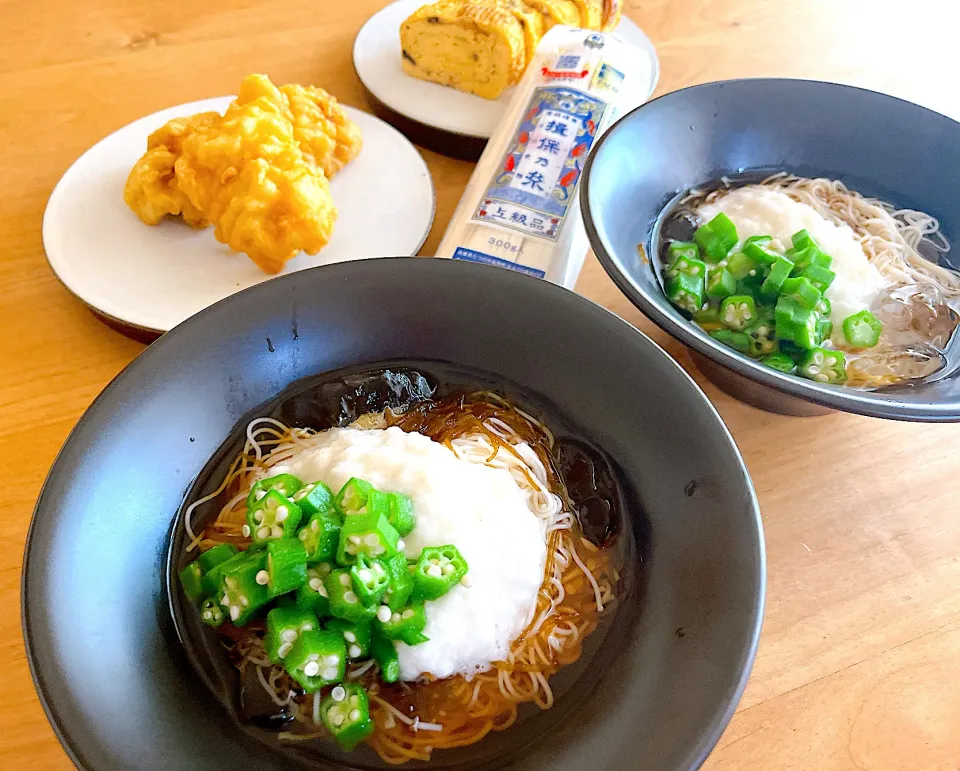 ちゅるっ＆ネバネバで夏バテ知らず！もずく入りそうめん|プーティさん