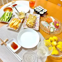 Snapdishの料理写真:休日❤️居酒屋メニューディナー🍽️|かなママさん