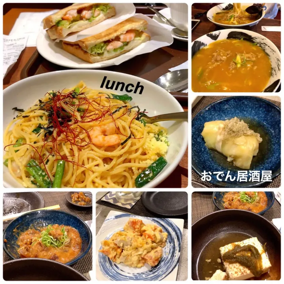 Snapdishの料理写真:【♪ランチ、うどん屋、晩ごはん】|ぷらっとさん