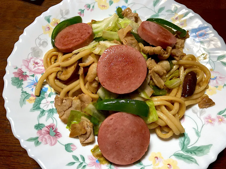 焼きうどん|はっちぃさん