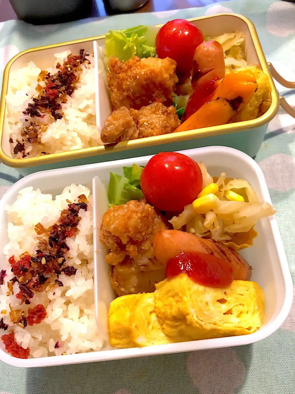 2024.7.22  ＊今日のお弁当＊キャベツのおかかポン酢♪♪|rinrin*mama*さん